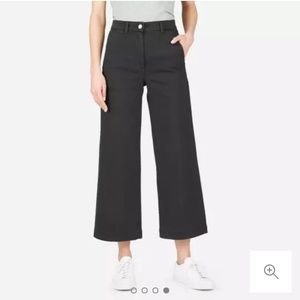 Everlane wide leg crop pants